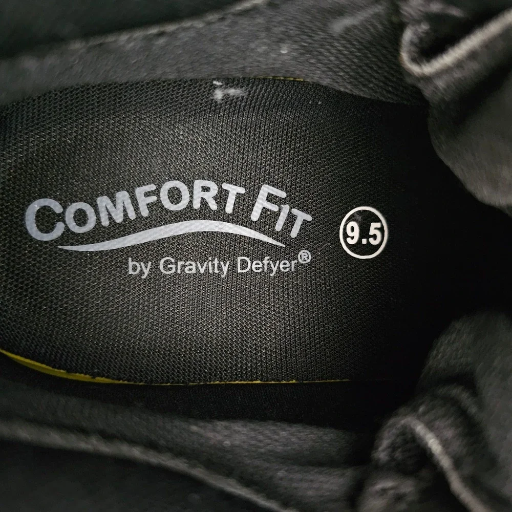 Gravity Defyer Vincent Waterproof Leather Work Boots‎ Slip Resistant Men's 9.5